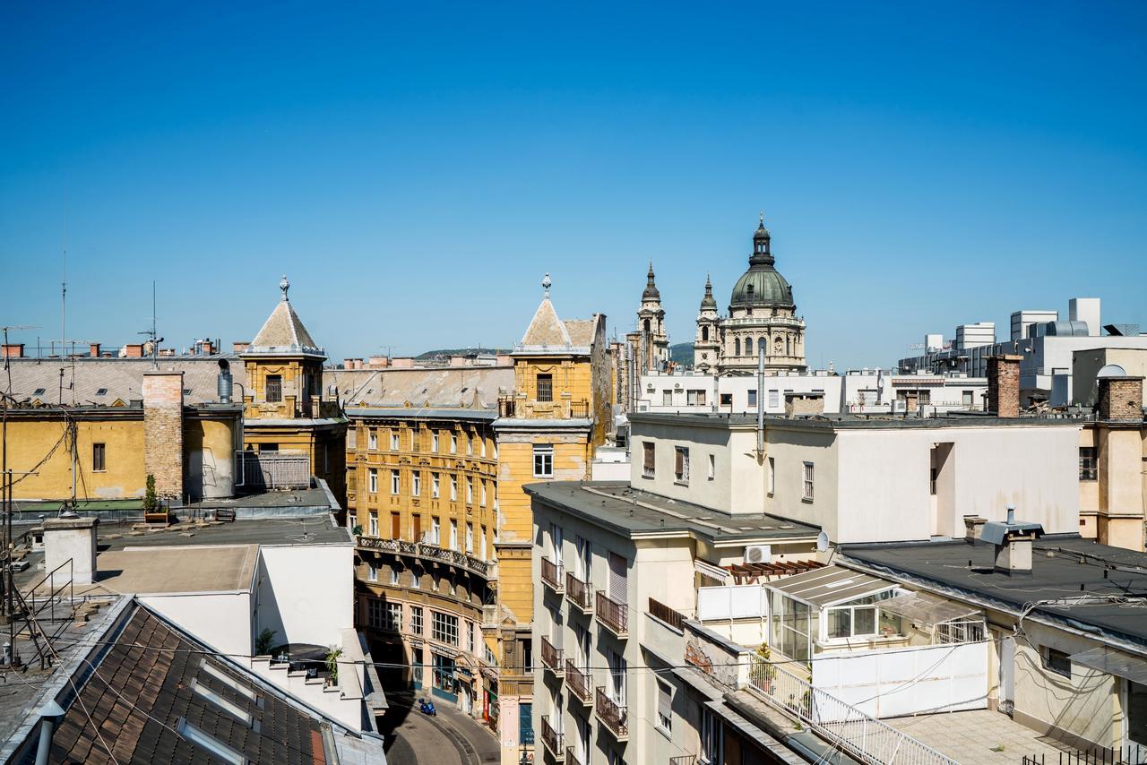 Top Of The City Apartment With Ac Budapest Eksteriør bilde